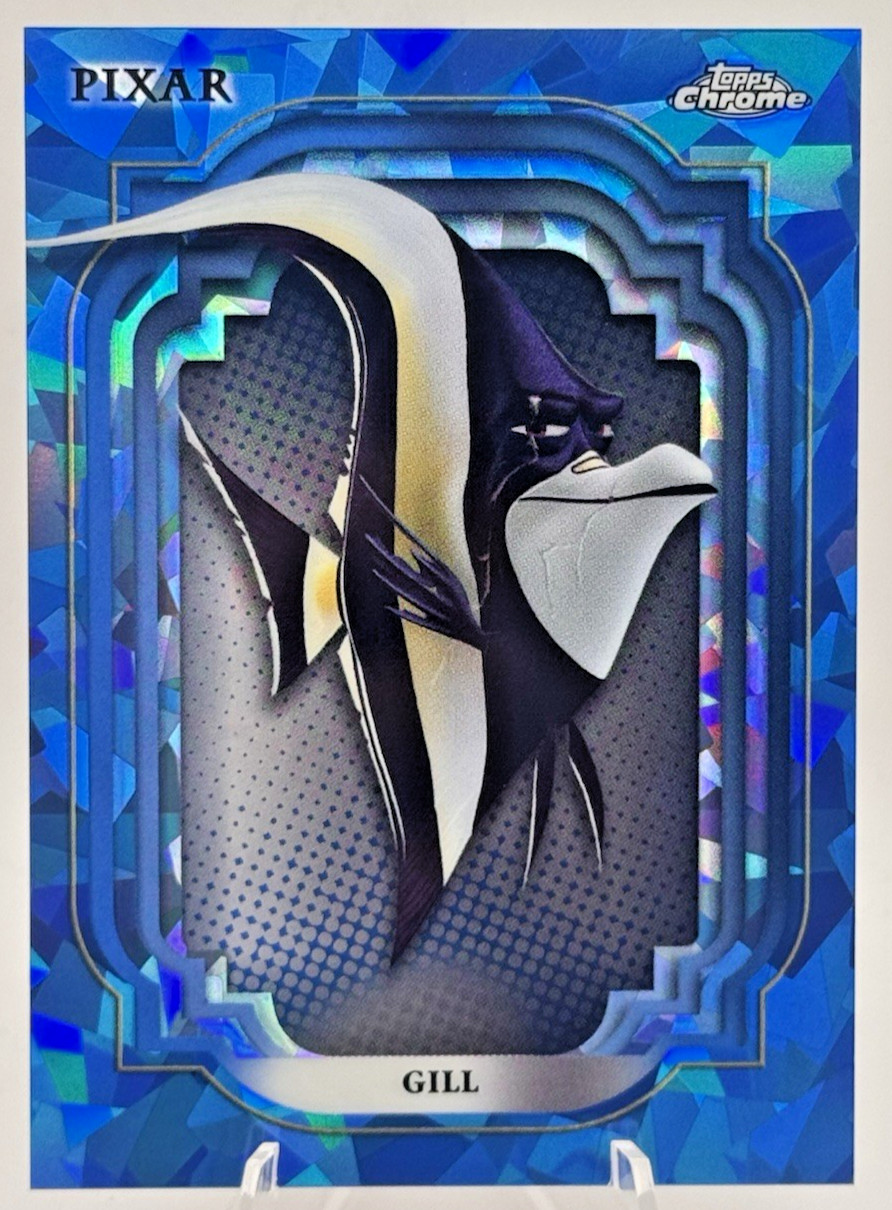 Gill 2024 Topps Chrome Disney Sapphire #112 Finding Nemo Gill 2024 Topps Chrome Disney Sapphire #112 Finding Nemo