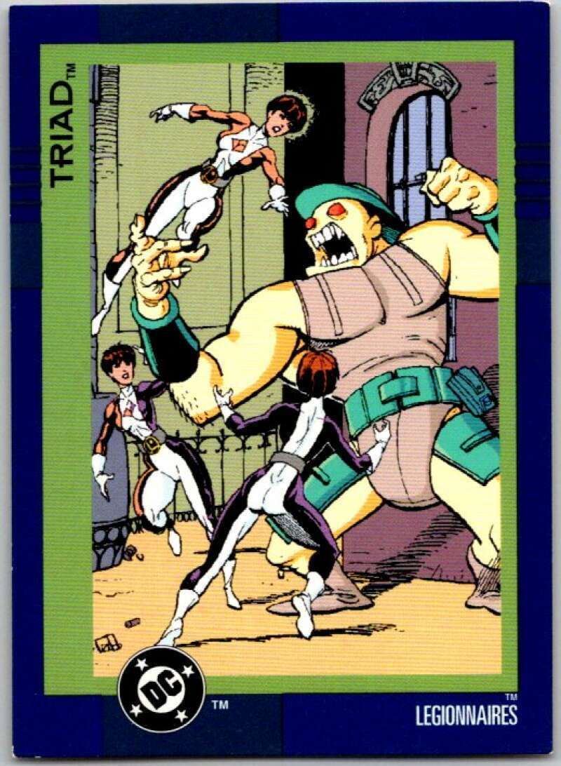 1993 SkyBox DC Comics #86 Legionnaires - Triad V36910