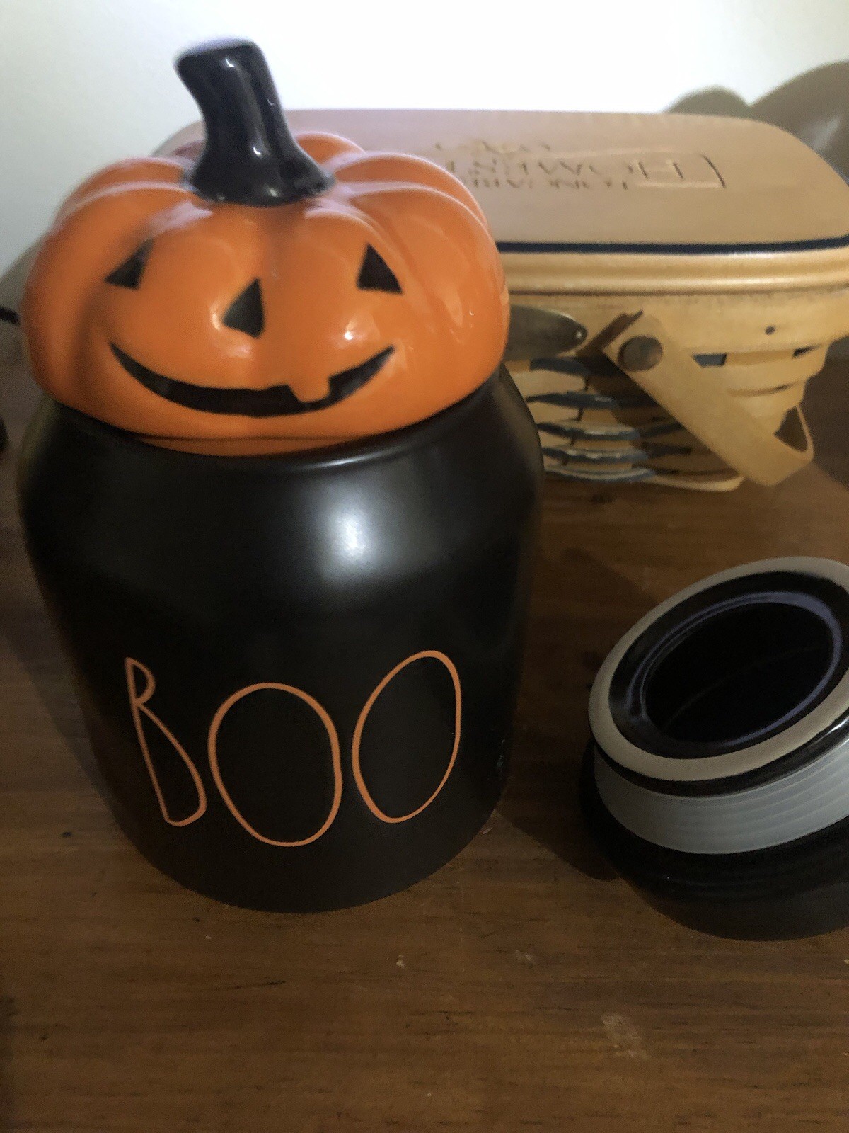 Rae Dunn Halloween Boo Canister Rae Dunn Halloween Boo Canister