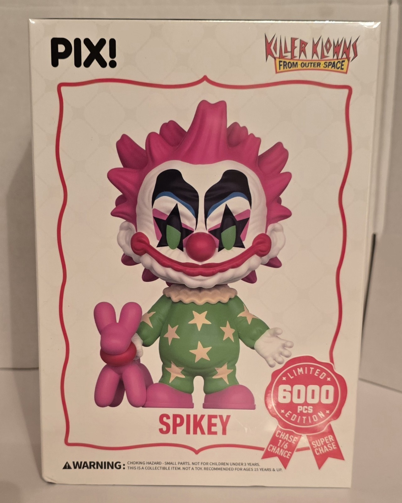 Thrilljoy PIX - SEALED KILLER KLOWNS SPIKEY Thrilljoy PIX - SEALED KILLER KLOWNS SPIKEY