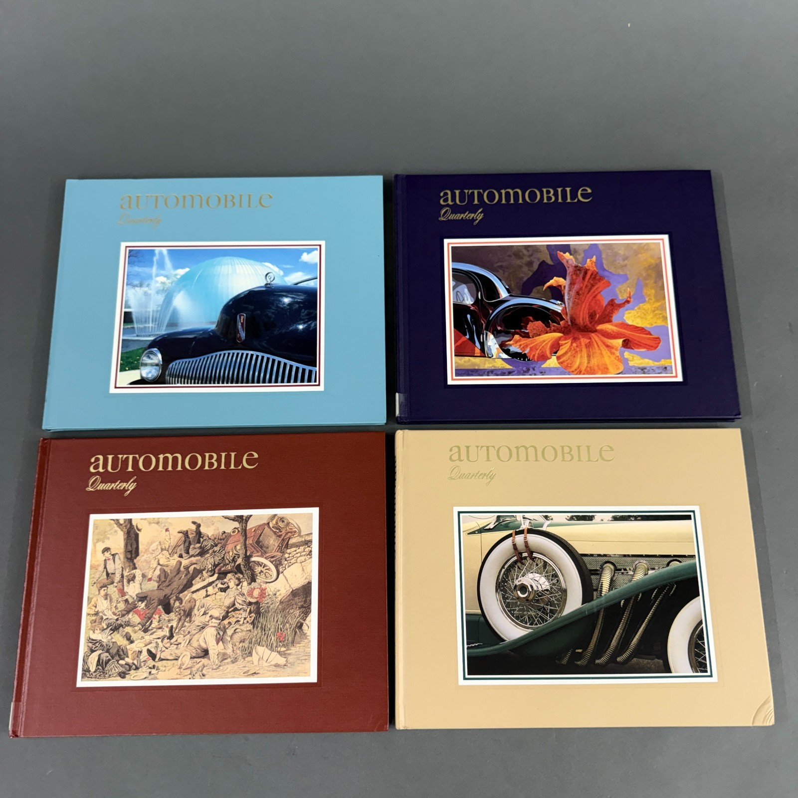 AQ Automobile Quarterly Vol 33 Complete Issues 1-4 Hardcover 1994-95 Vintage Car