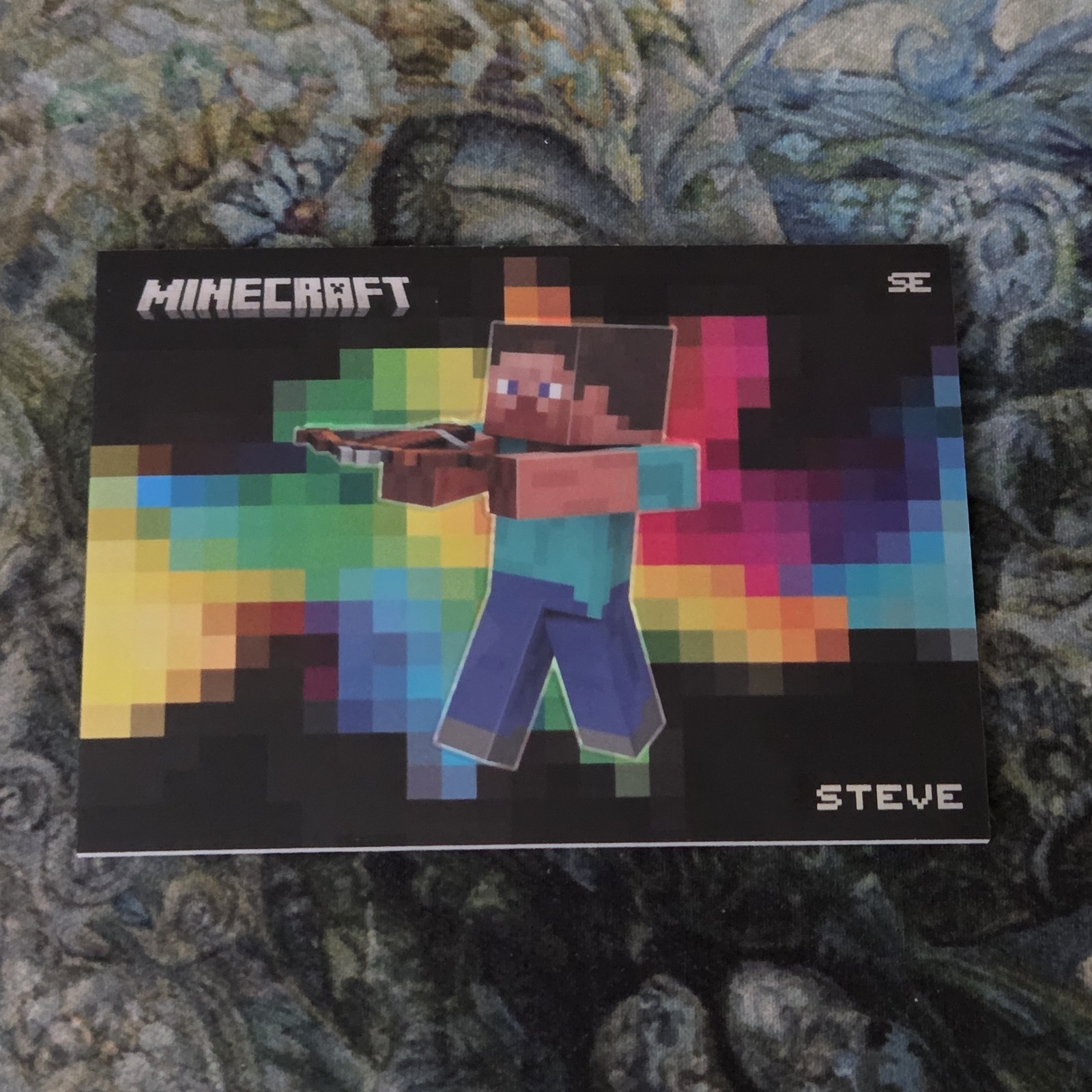 2025 Panini Minecraft Special Edition Steve Color Blast SSP Case Hit Jack Black 2025 Panini Minecraft Special Edition Steve Color Blast SSP Case Hit Jack Black