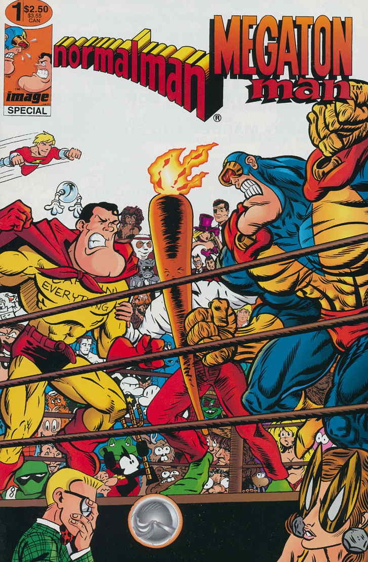 Normalman-Megaton Man Special #1 VF; Image | Flaming Carrot - w/Bag+Board
