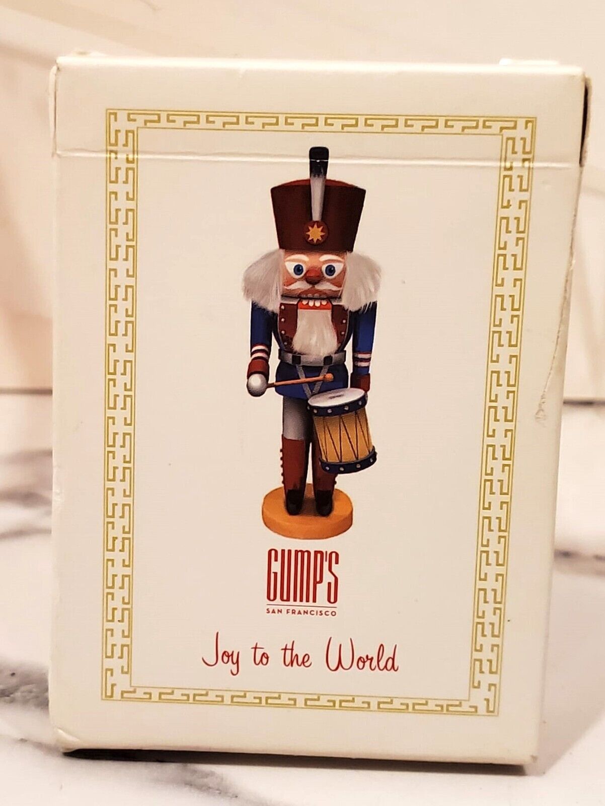 Gumps San Francisco Chirstmas Nutcracker Playing Cards Joy to the World