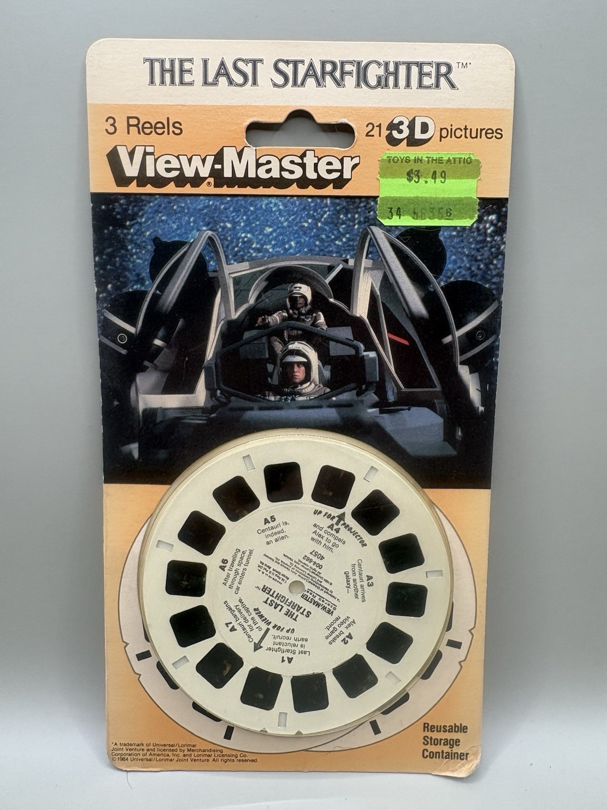 View Master The Last Starfighter - 1984 Sealed View Master The Last Starfighter - 1984 Sealed