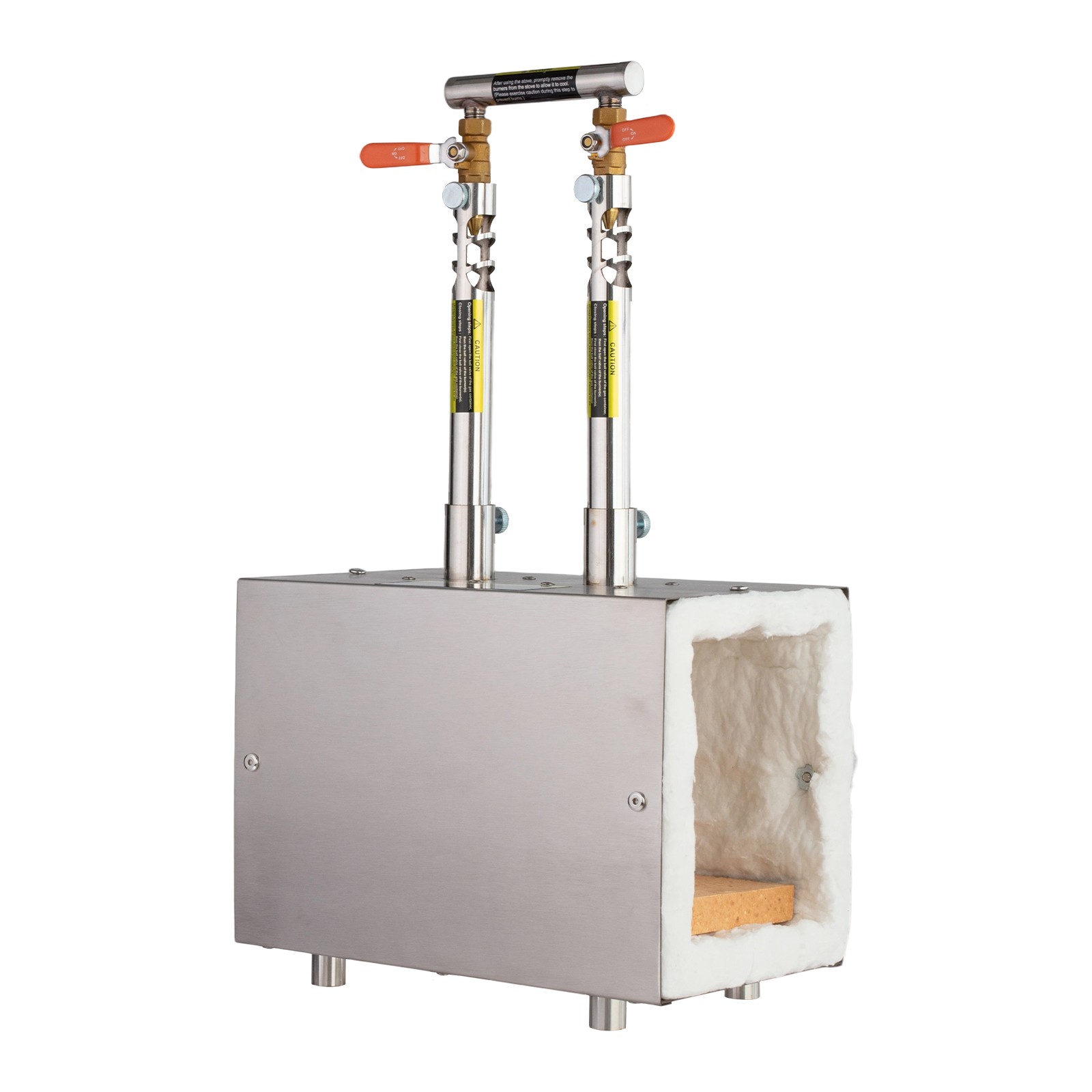 Uimoso Portable Propane Forge with 2Burners for Metalworking,2600℉ Heat Capacity