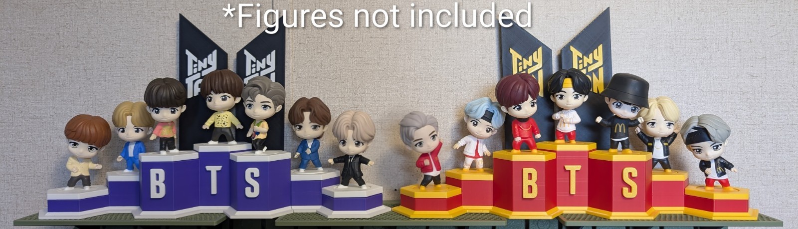 BTS Tiny Tan Display Stages: 15 3/4 BTS Tiny Tan Display Stages: 15 3/4