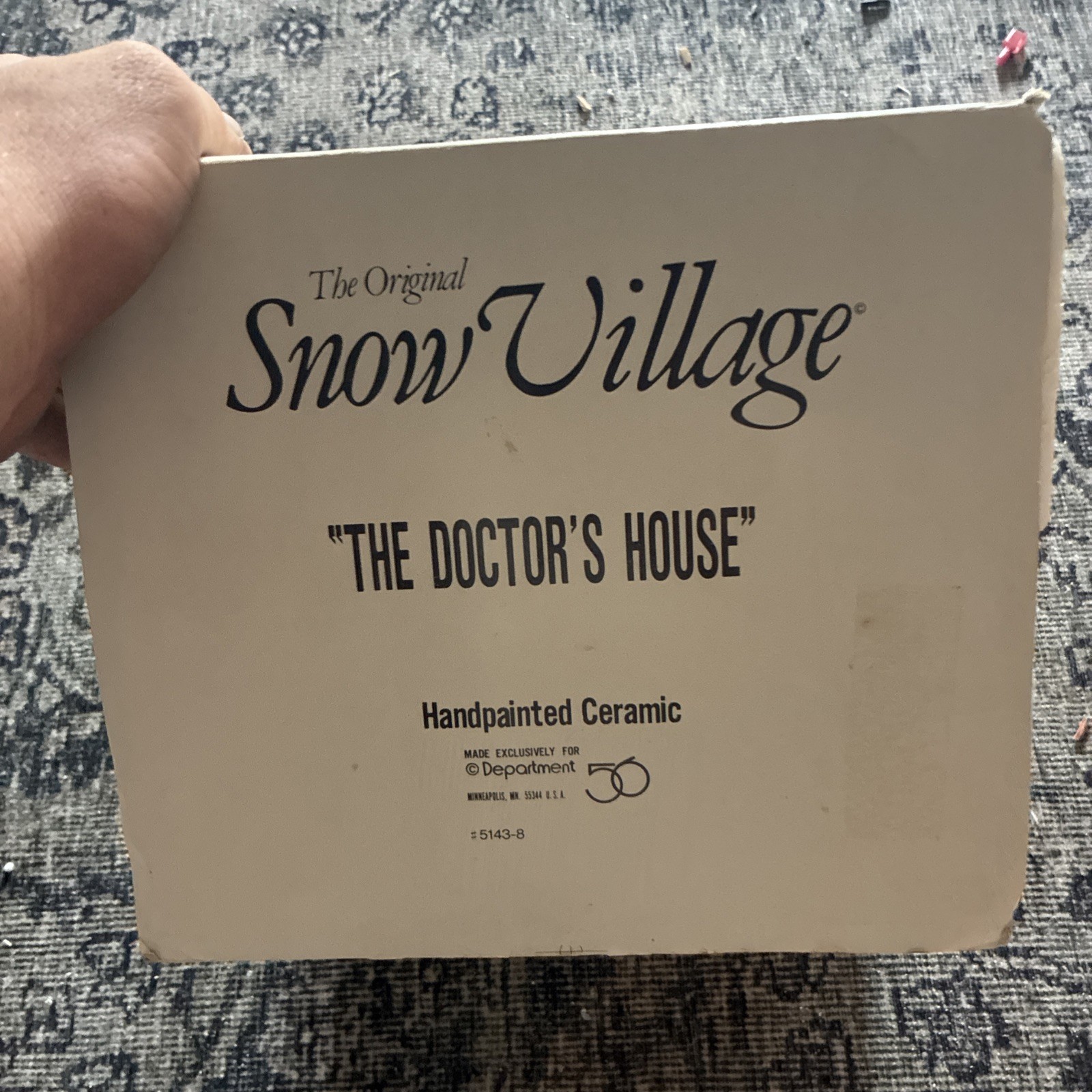 Vintage Department 56 Snow Village Vintage Department 56 Snow Village