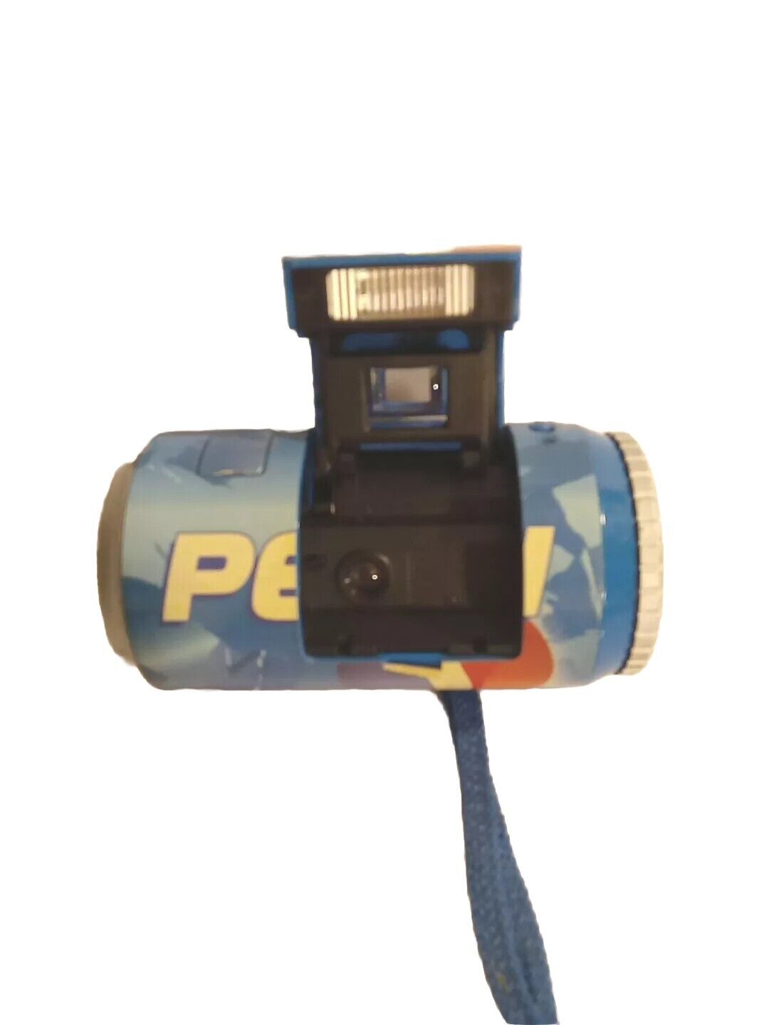 Vtg 1998 Novelty Pepsi Can 35 MM Camera with flash Battery operated Untested