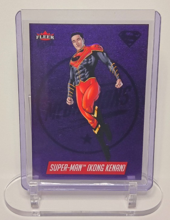 Super-Man Kong Kenan #M-8 Purple Medallions Fleer Ultra Superman Super-Man Kong Kenan #M-8 Purple Medallions Fleer Ultra Superman