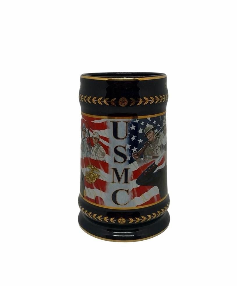 The Hamilton Collection USMC Always Faithful Stein Mug #0899 *Vintage 1990-2000 The Hamilton Collection USMC Always Faithful Stein Mug #0899 *Vintage 1990-2000
