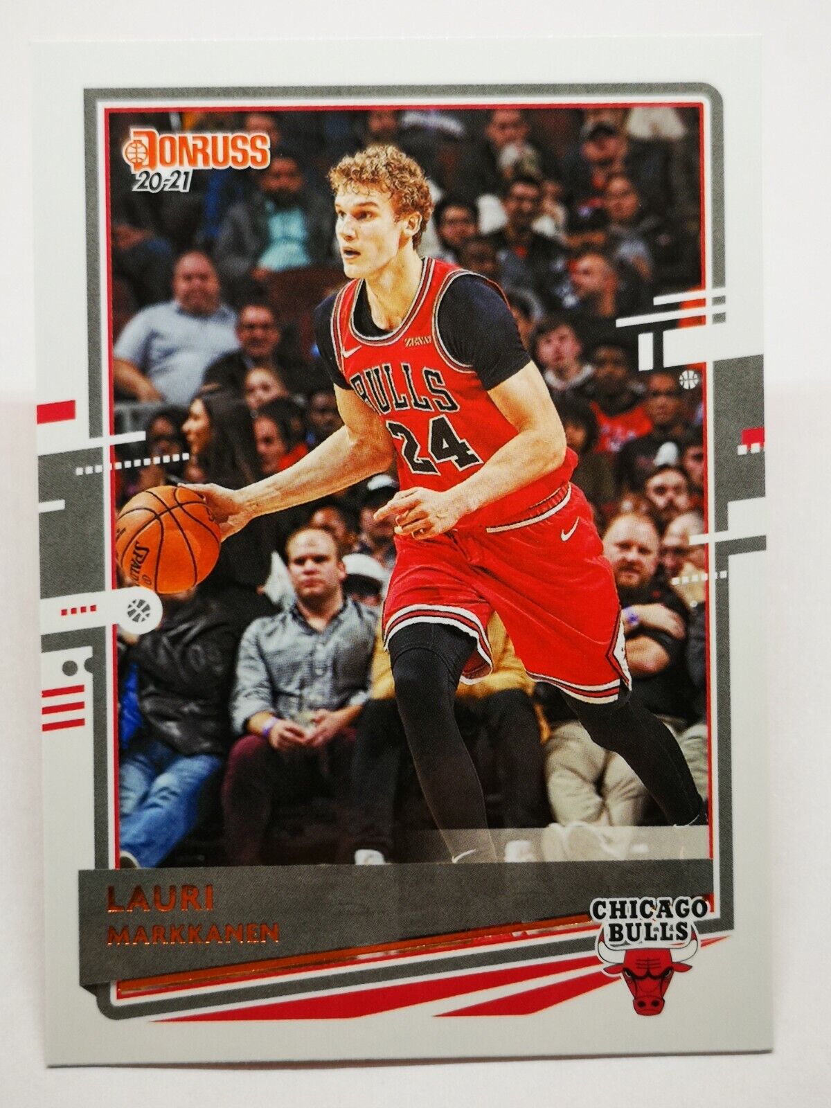 2020-21 Panini Donruss N8 NBA Trading Card #188 Lauri Markkanen Chicago Bulls
