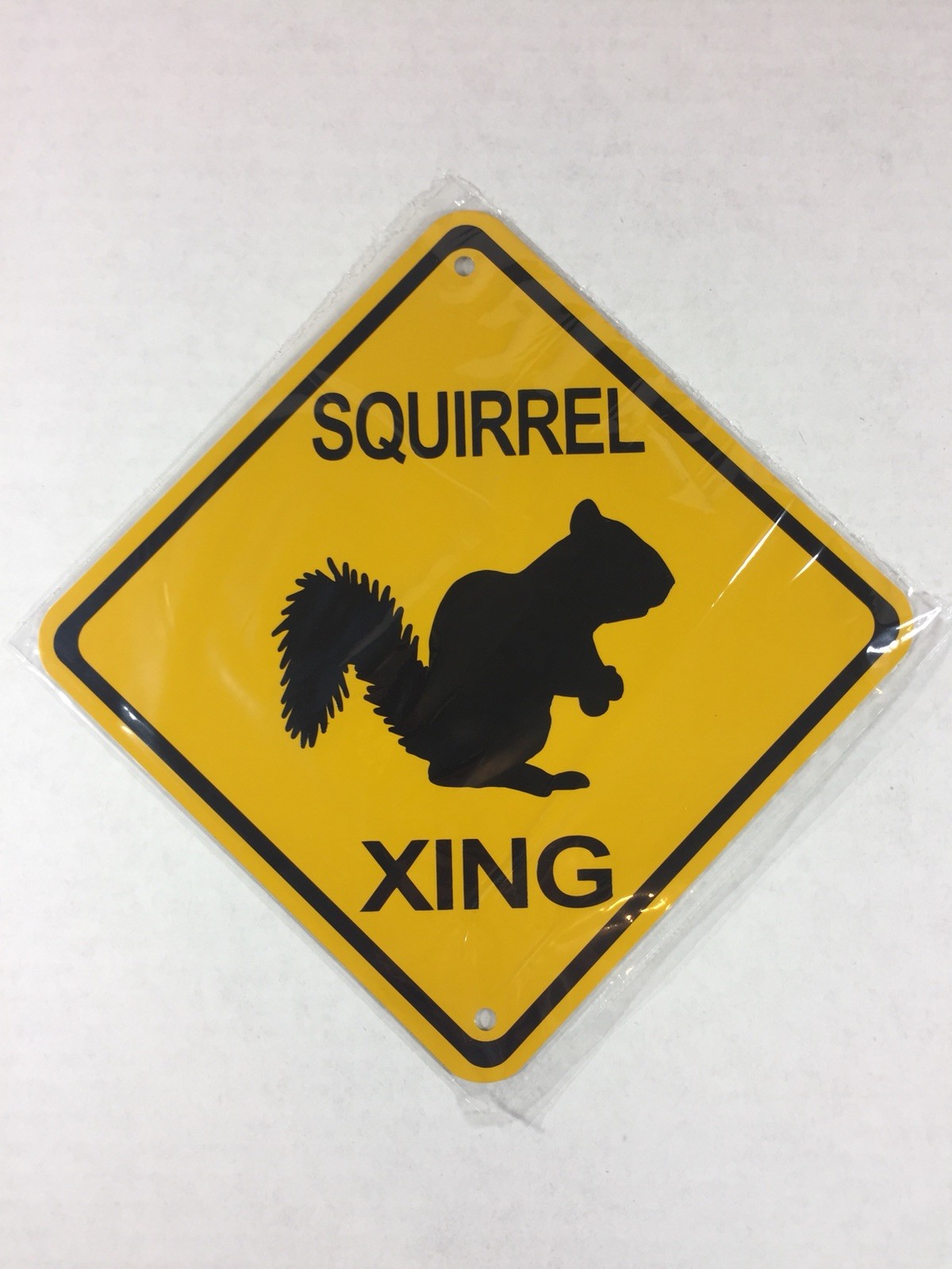 Squirrel Xing Metal Crossing Sign 6\ Squirrel Xing Metal Crossing Sign 6\