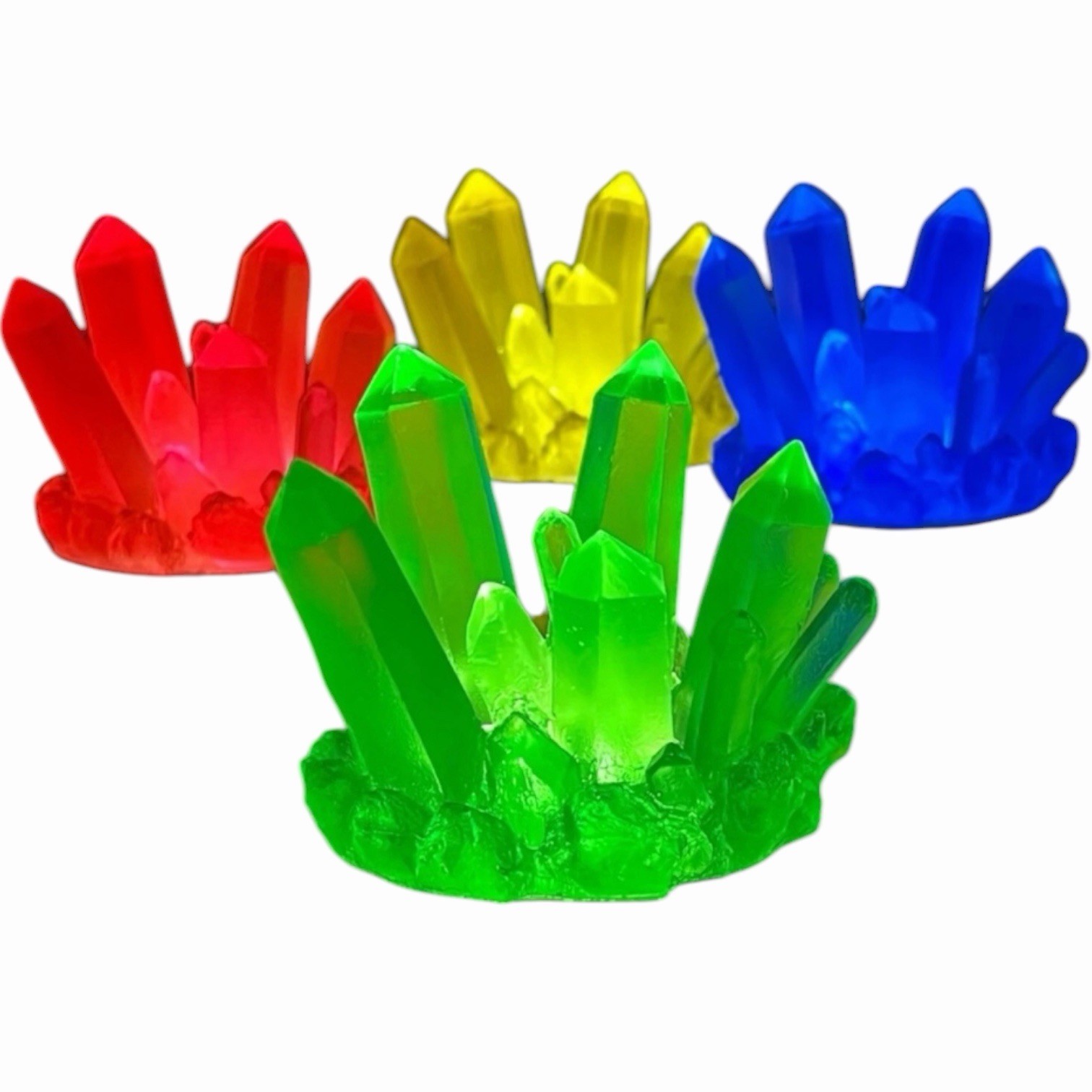 Kryptonite Crystal Resin Figurine Prop w/Bonus Light - Superman -Various Colors Kryptonite Crystal Resin Figurine Prop w/Bonus Light - Superman -Various Colors
