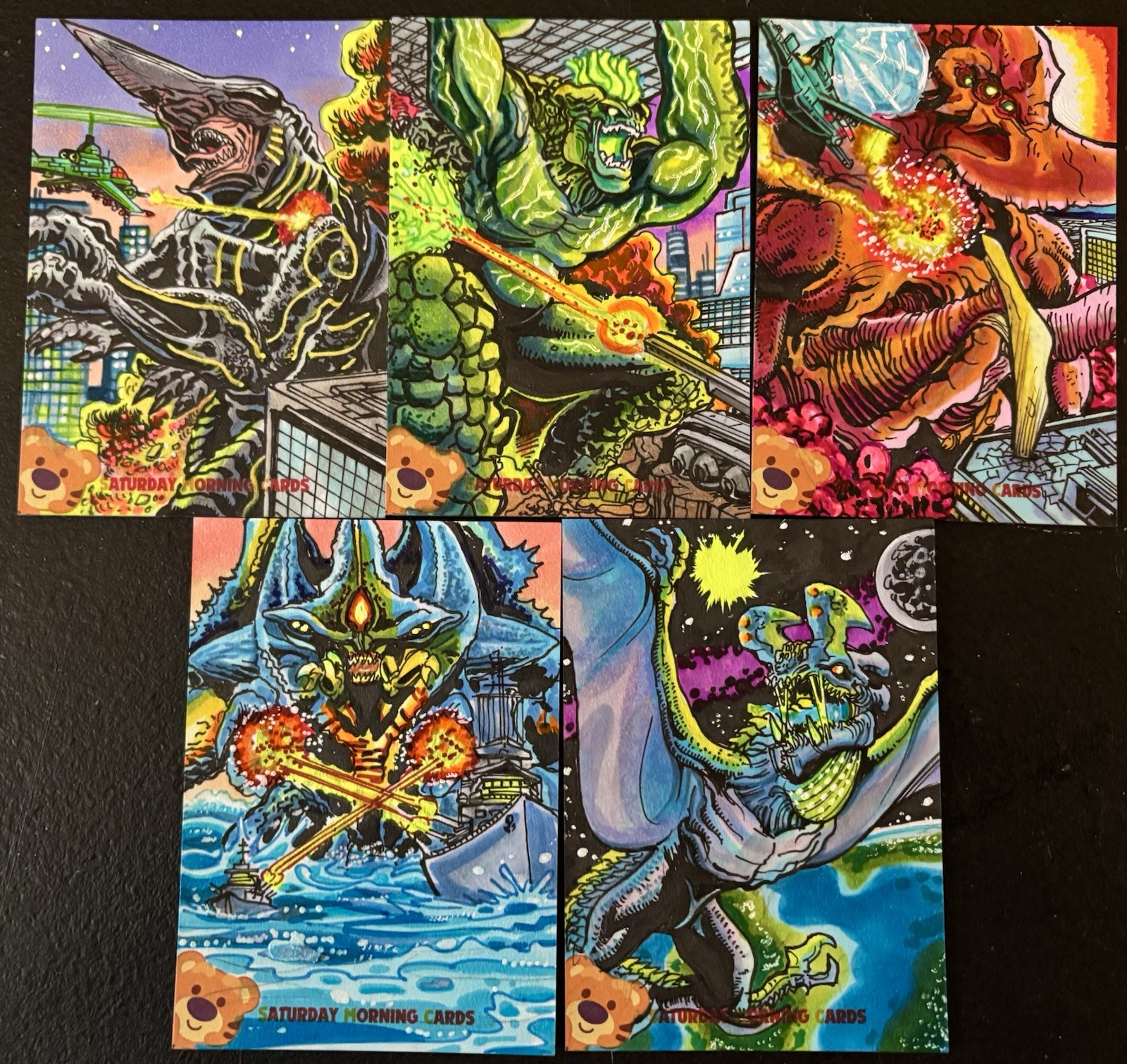 PACIFIC RIM SMC 2026 - Full Color Original Commission Sketch Card AP By FBW