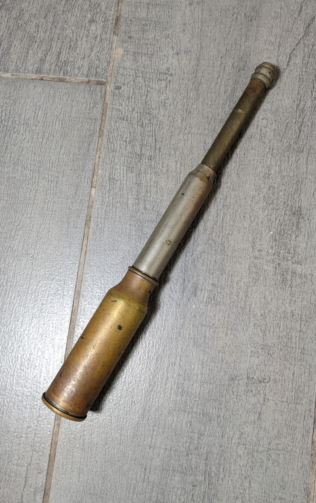 Antique Goodell Pratt Brothers Bros. Brass Push Drill Patent 1891