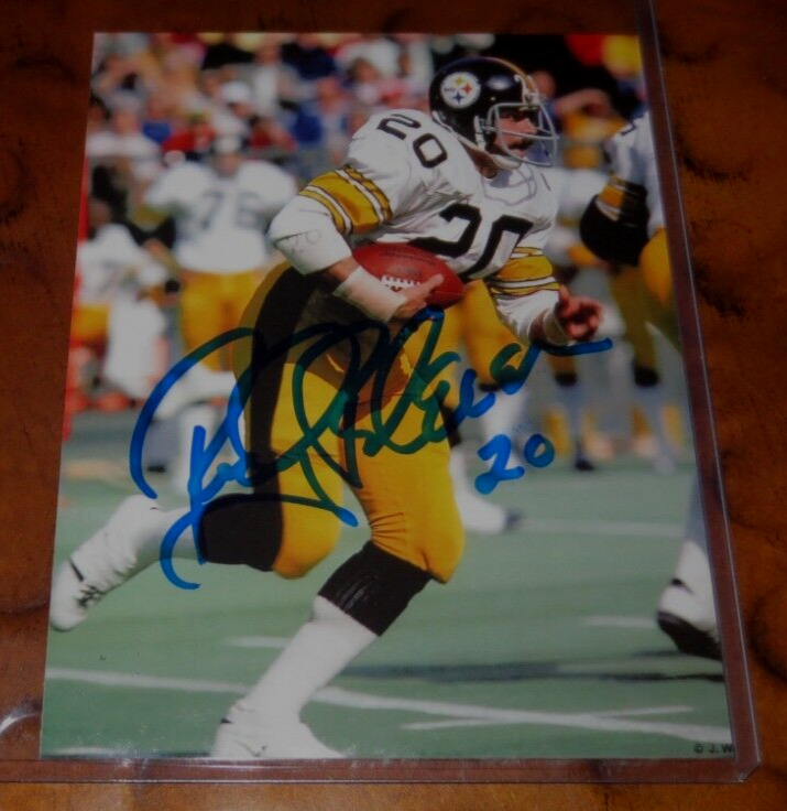 Rocky Bleier signed autographed photo RB Pittsburgh Steelers Notre Dame