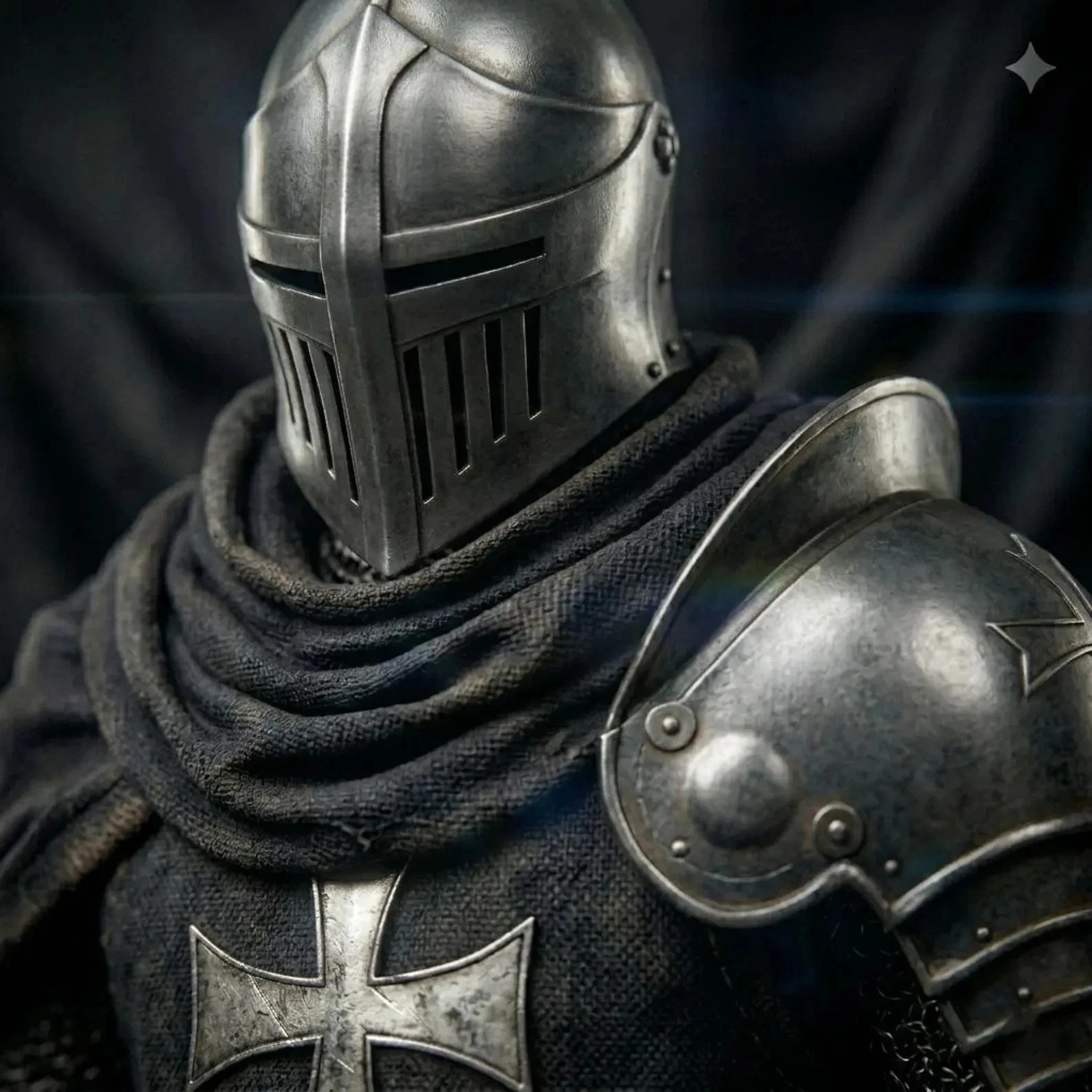 Handcrafted Templar Knight Full Armor Suit – Halloween Cosplay Steel Plate Armor