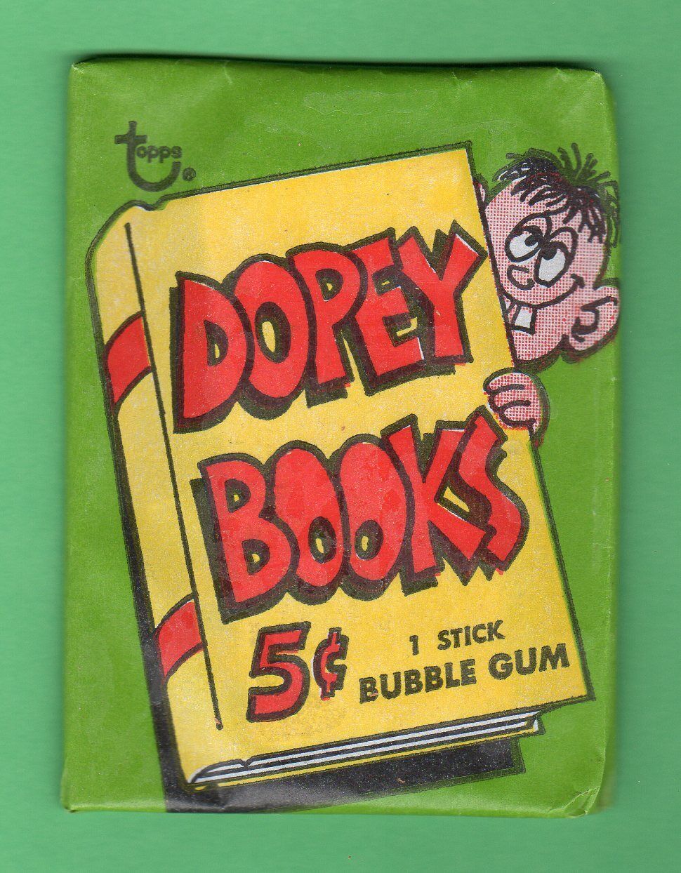 1967 Topps Dopey Books Unopened Pack Magnet Variation Rare