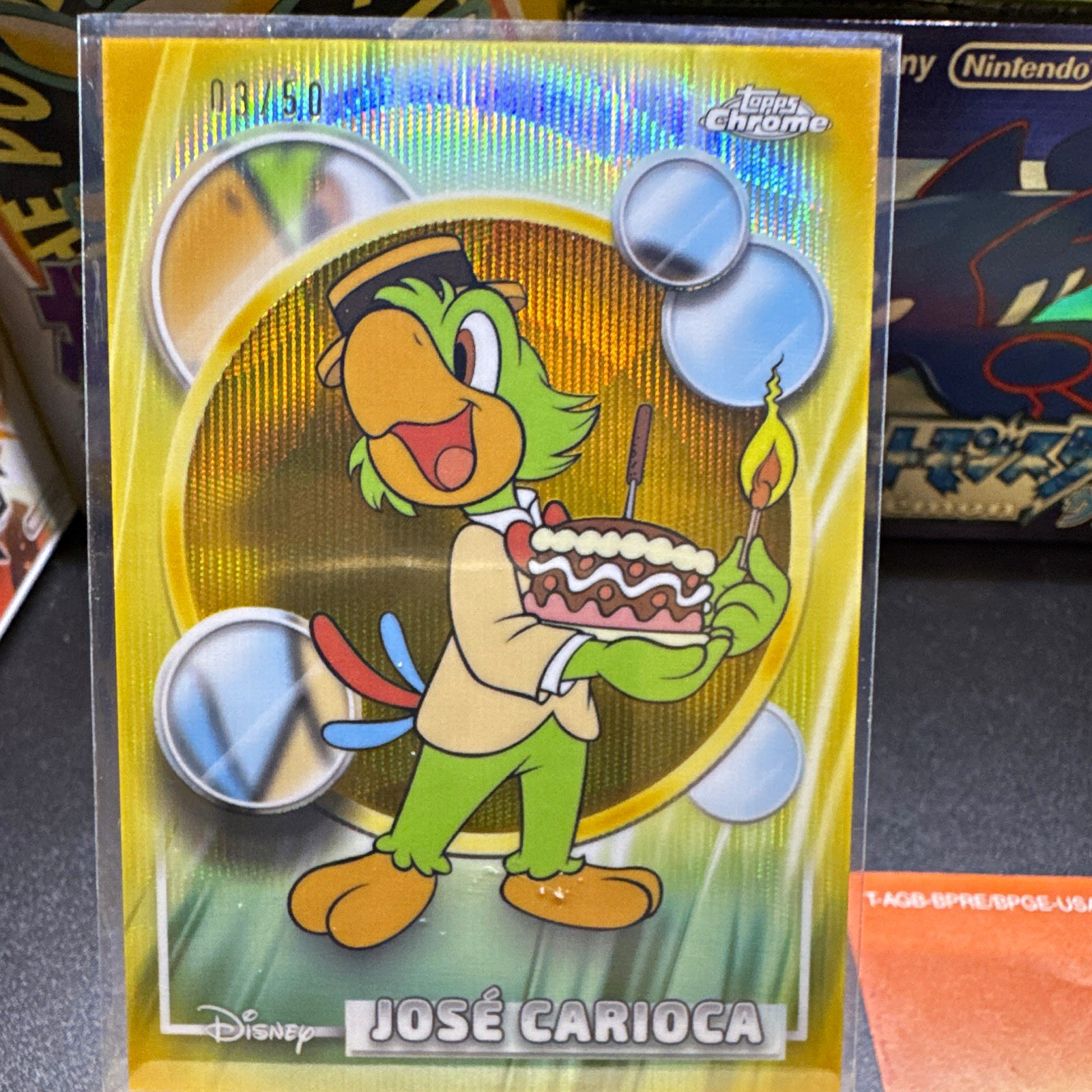 Topps 2026 Topps Chrome Disney José Carioca #97 Serial Numbered 03/50 Topps 2026 Topps Chrome Disney José Carioca #97 Serial Numbered 03/50
