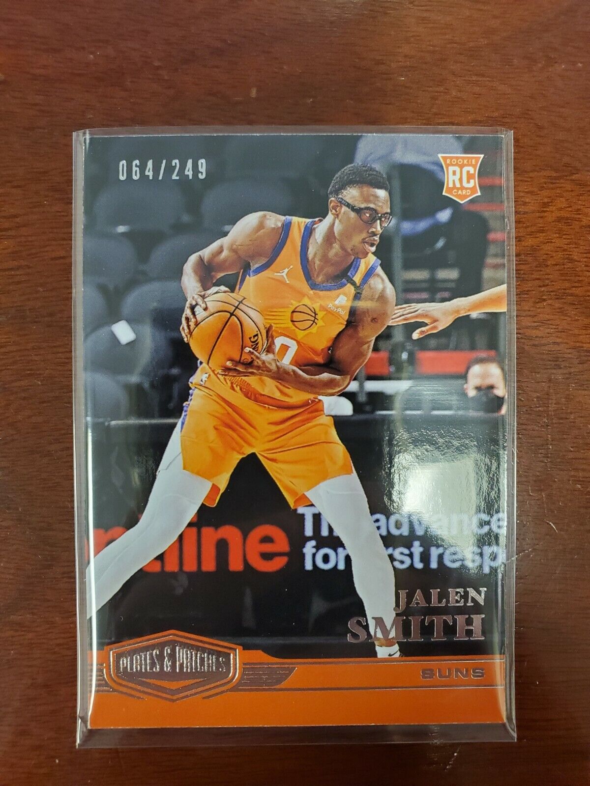 Jalen Smith 2020-2021 Chronicles Plates And Patches #64/249 SP Phoenix Suns