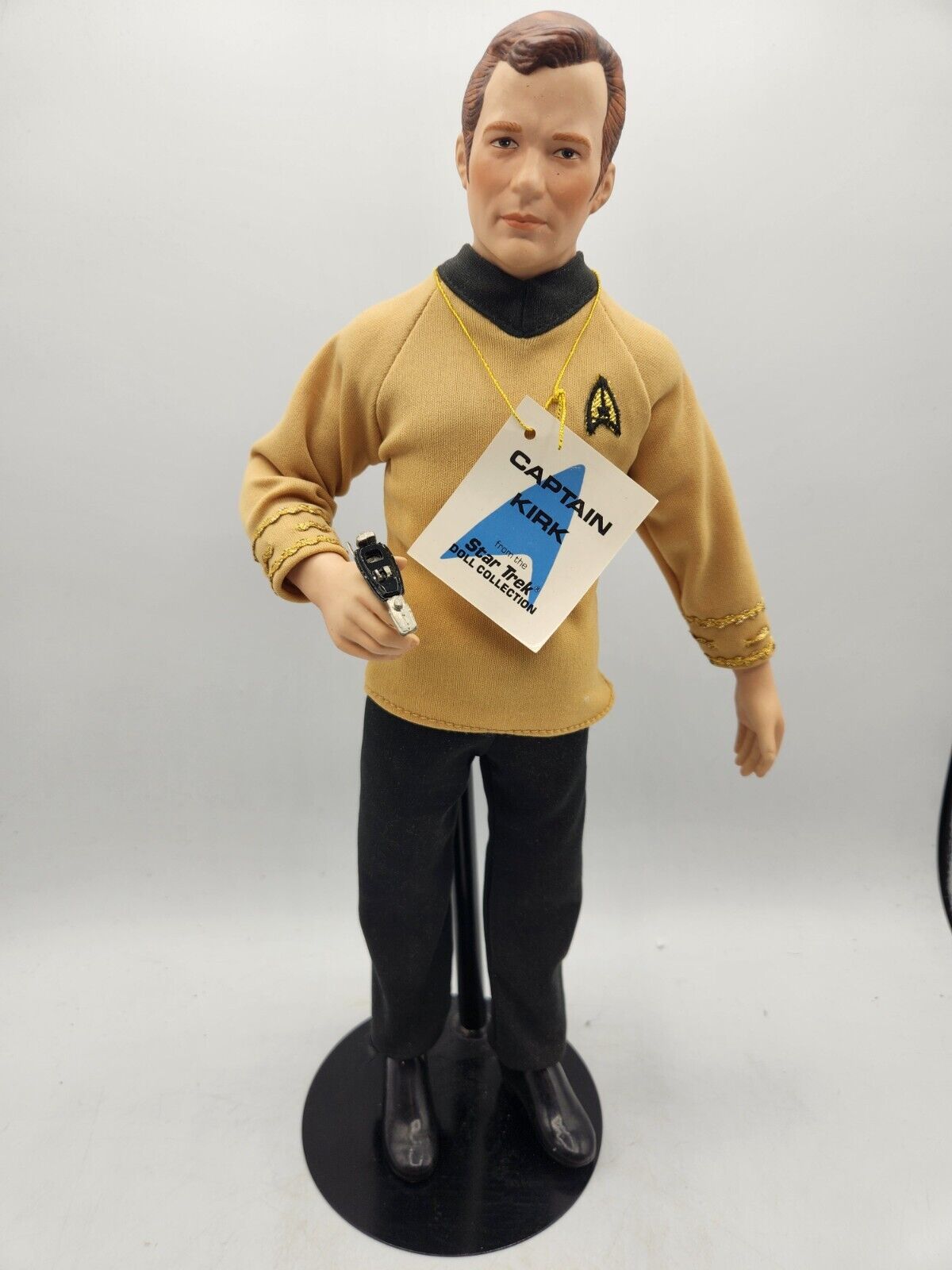 Ernst Hamilton Collection 1988 Star Trek Captain Kirk Porcelain Doll - 14\