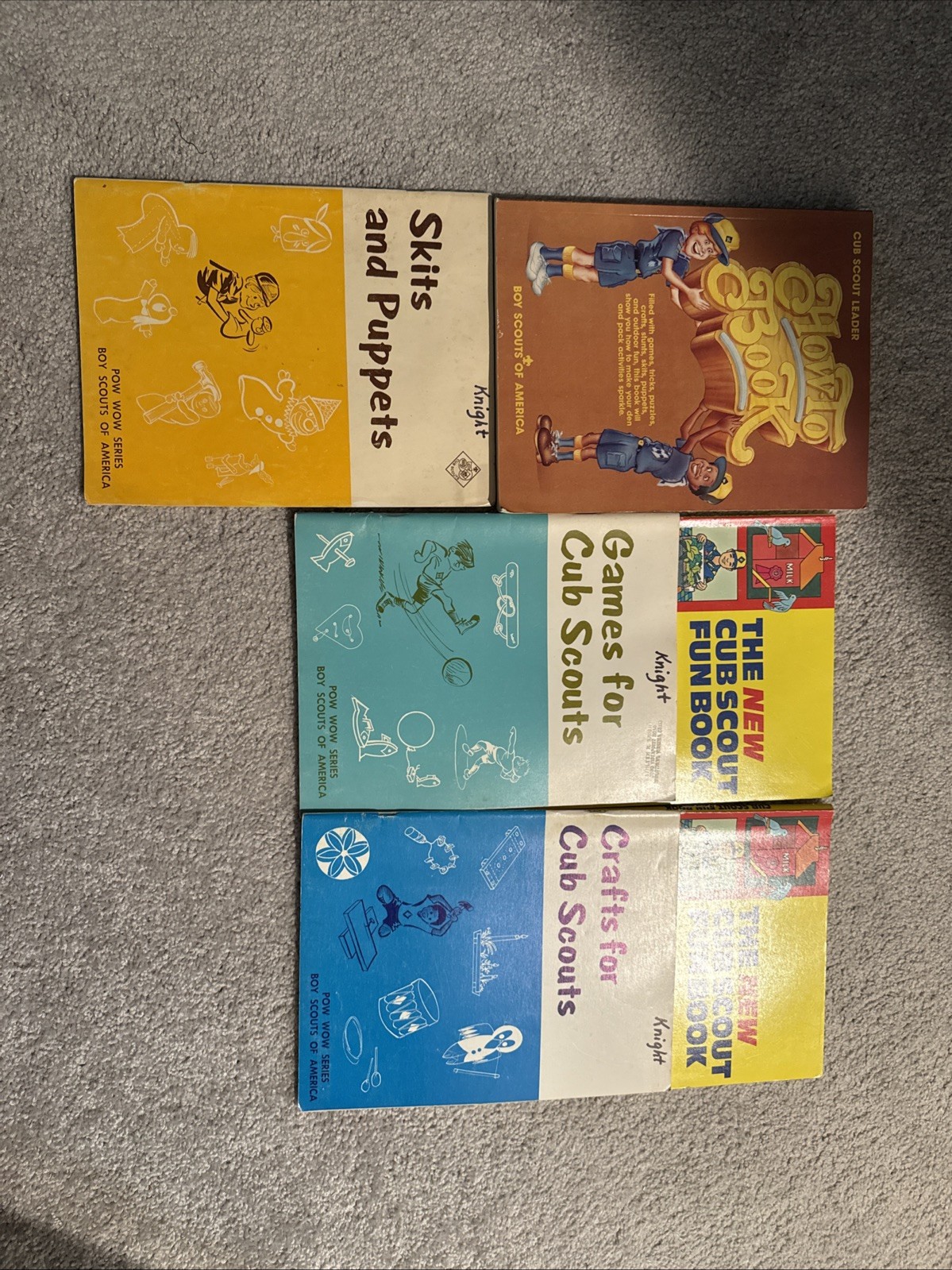 Vintage Boy Scouts Of America Cub Scout Leader Book 6 Books Games Crafts Skits Vintage Boy Scouts Of America Cub Scout Leader Book 6 Books Games Crafts Skits