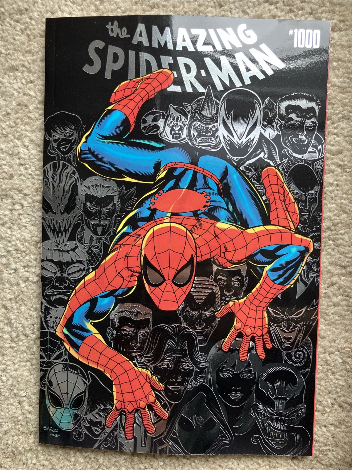 Amazing Spider-Man #1000 Ed McGuinness Foil Variant (Marvel 2026) ASM 100 Homage