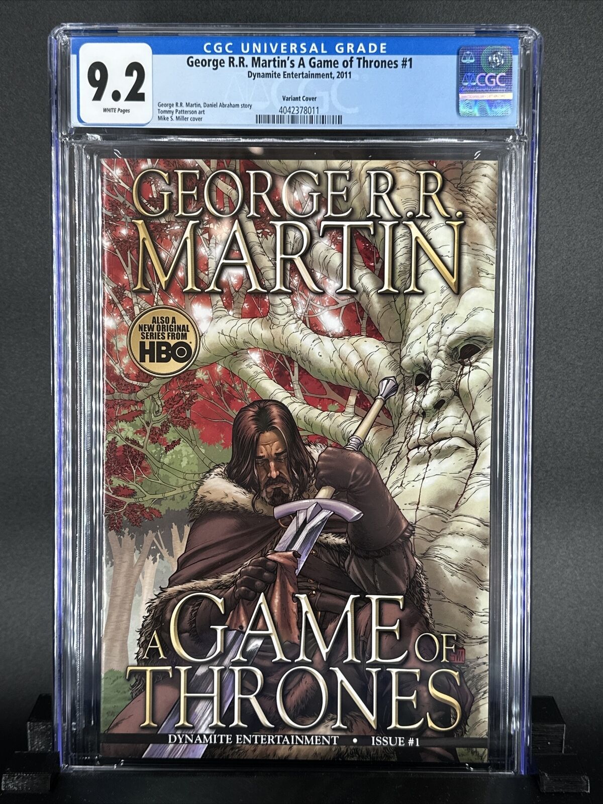 George R.R. Martin’s Game of Thrones #1 CGC 9.2 (W) Variant HBO Extremely Rare