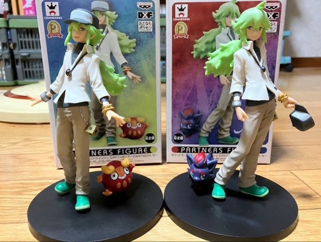 BANPRESTO Pokemon Best Wishes DXF Figure PARTNERS N Set of 2 Boxed Genuine JP