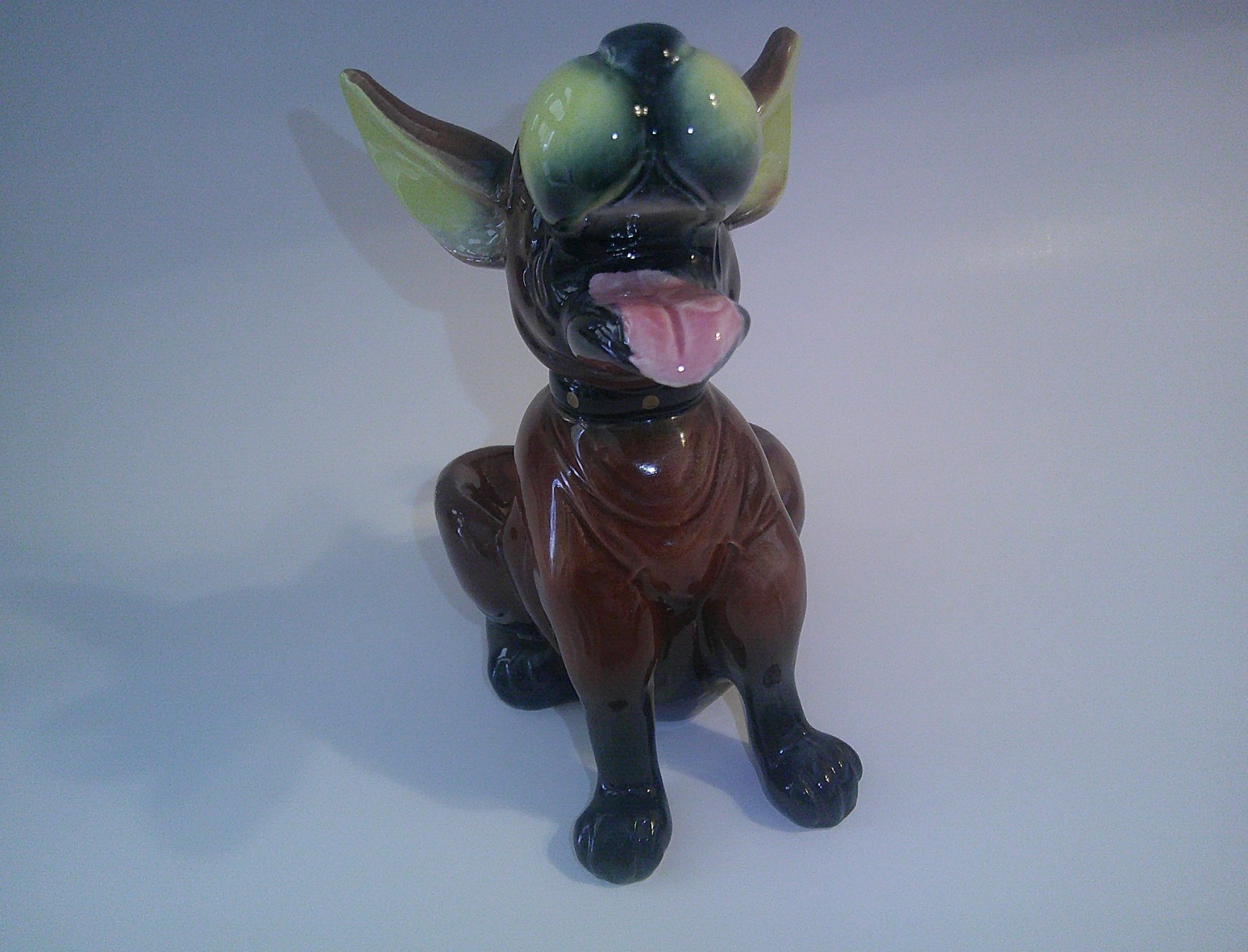 Vintage Collectible Kreiss Dog dresser caddy piggy bank Vintage Collectible Kreiss Dog dresser caddy piggy bank