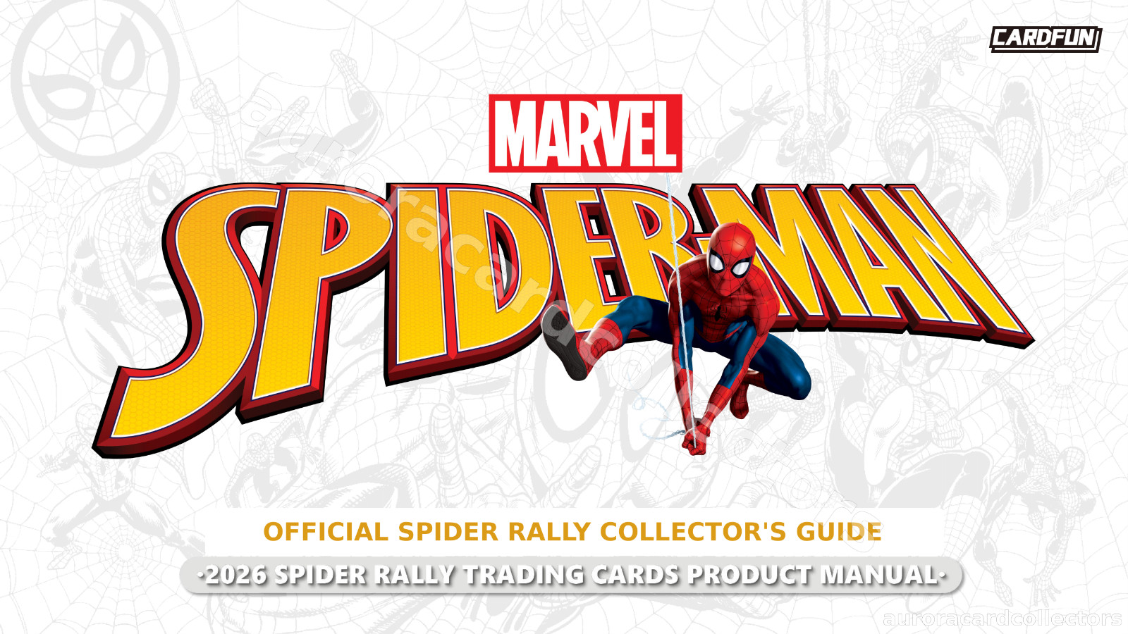 PRESALE 2026 CardFun Marvel Spider-Man Spider Rally 12 Box Sealed Case