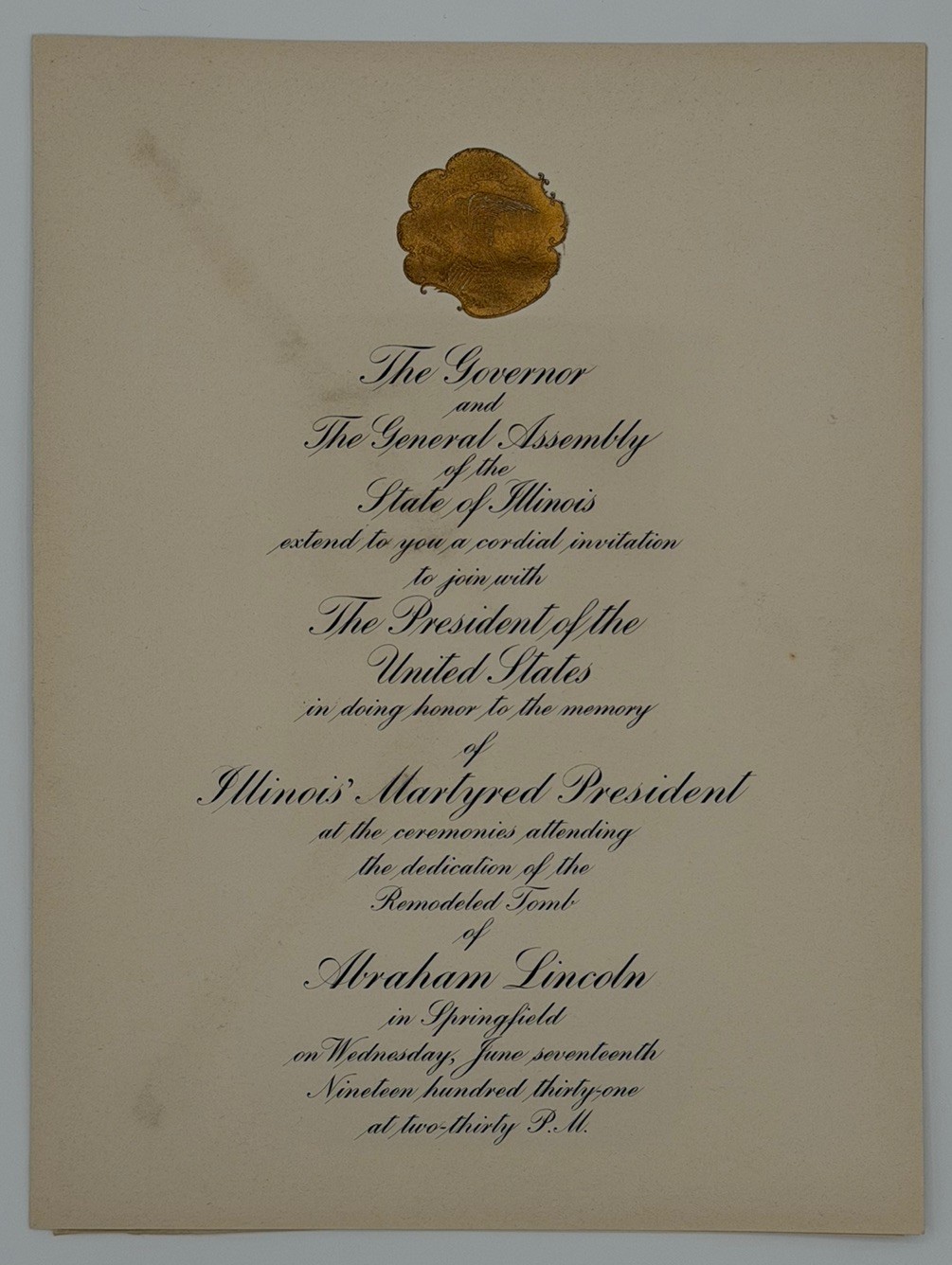 Herbert Hoover at Abraham Lincoln's Tomb Dedication 1931 - two STEEL Engravings Herbert Hoover at Abraham Lincoln's Tomb Dedication 1931 - two STEEL Engravings