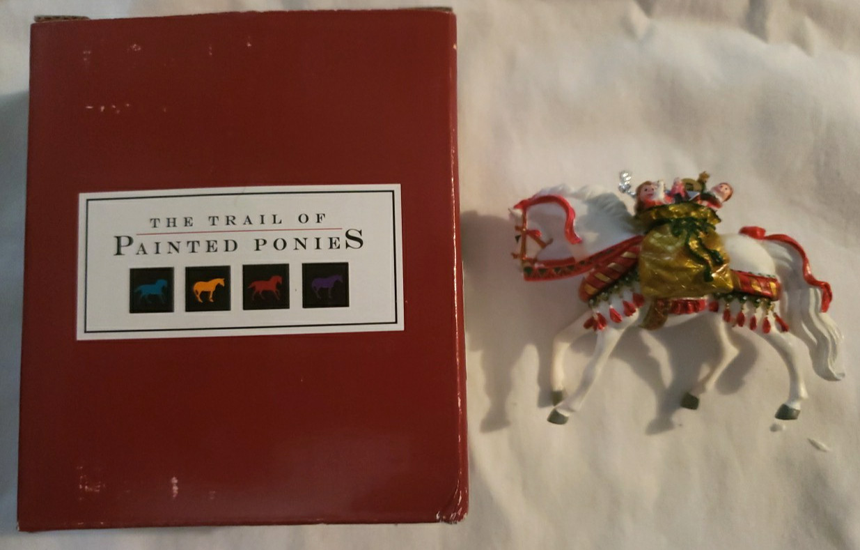 2006 TRAIL OF PAINTED PONIES #12337 POLAR EXPRESS ORNAMENT WESTLAND GIFTWARE