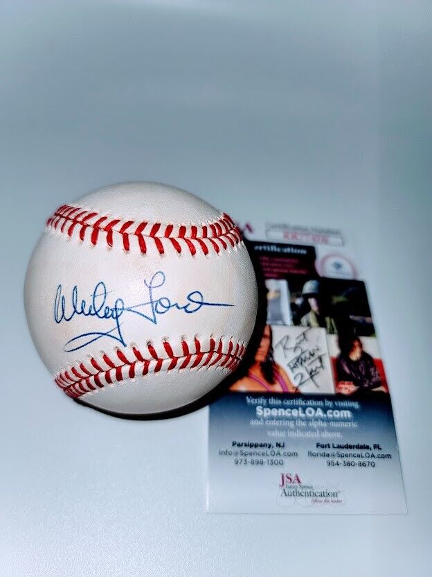 Whitey Ford  signed autographed Official American  League Baseball  JSA COA