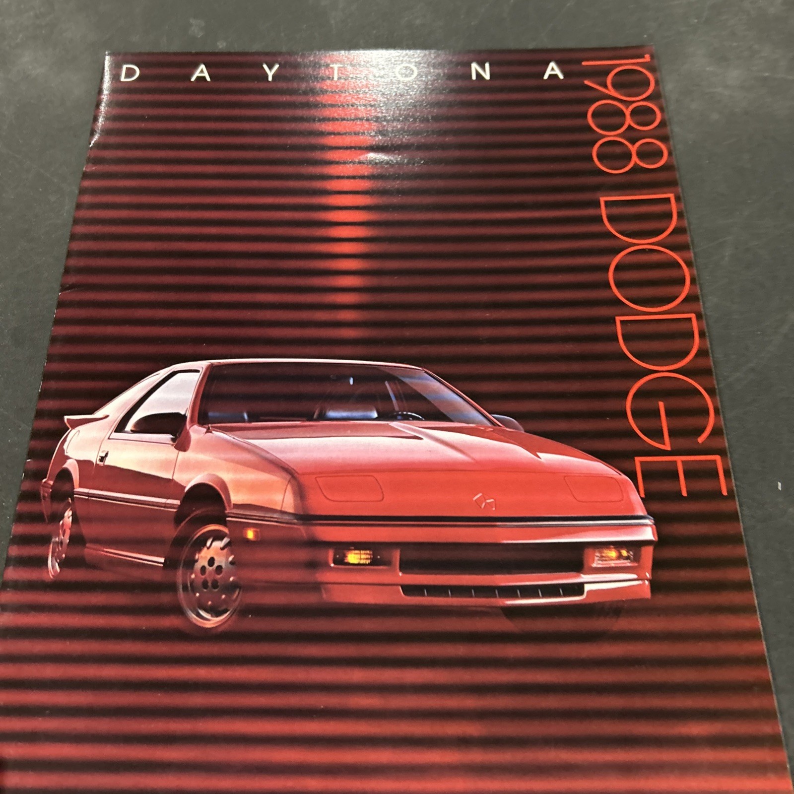 Original 1988 Dodge Daytona Deluxe Sales Brochure 88 Pacifica Shelby Z Original 1988 Dodge Daytona Deluxe Sales Brochure 88 Pacifica Shelby Z