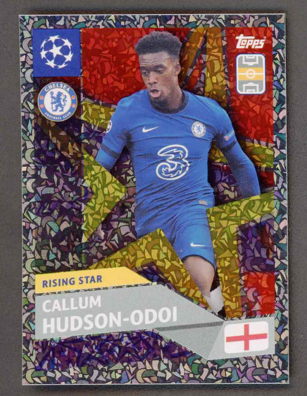 2020-21 Topps UEFA Champions League Stickers Rising Star #RS7 Callum Hudson-Odoi