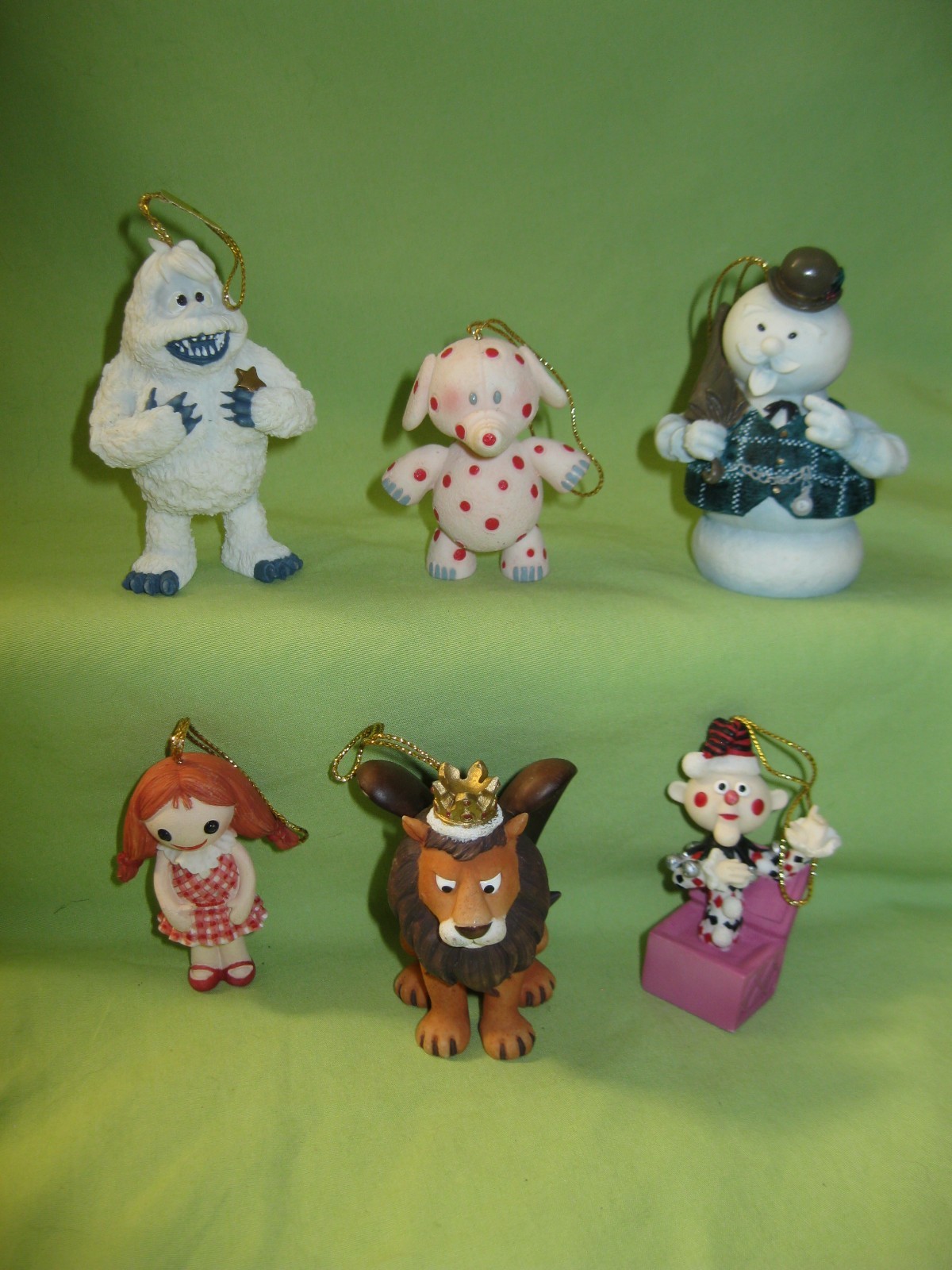 CVS 1999 Rudolph The Island of Misfit Toys 6 Ornaments ELEPHANT Moonracer DOLL +