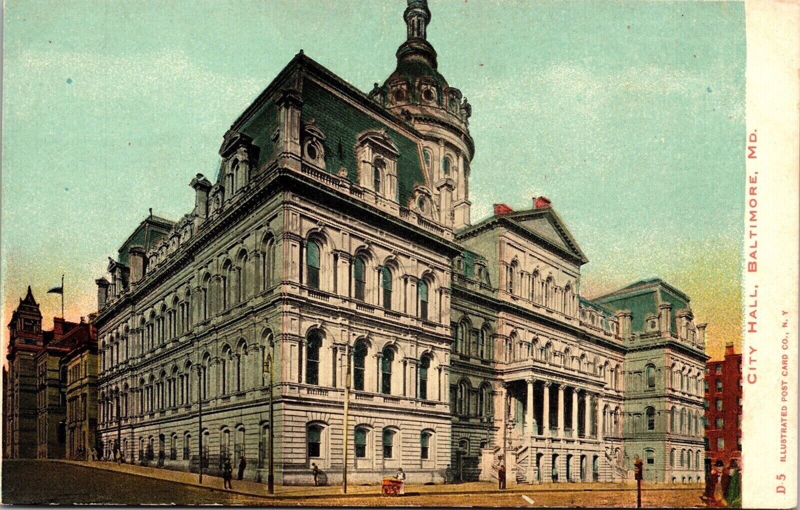 City Hall Baltimore Md Maryland Antique Undivided Back Postcard City Hall Baltimore Md Maryland Antique Undivided Back Postcard