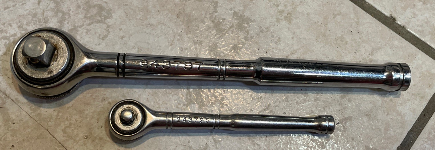 Vtg Sears Craftsman Ratchet 1/2