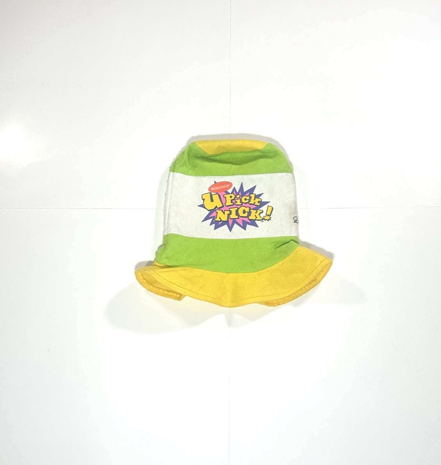 Vintage Nickelodeon U Pick Nick Dollywood Edition Soft Top Hat 1990s Y2K Rare Vintage Nickelodeon U Pick Nick Dollywood Edition Soft Top Hat 1990s Y2K Rare