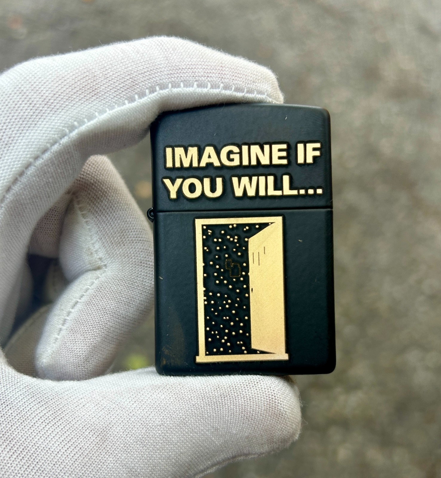 The Twilight Zone Theme Custom Engraved Black Matte Zippo Lighter | Made in USA The Twilight Zone Theme Custom Engraved Black Matte Zippo Lighter | Made in USA