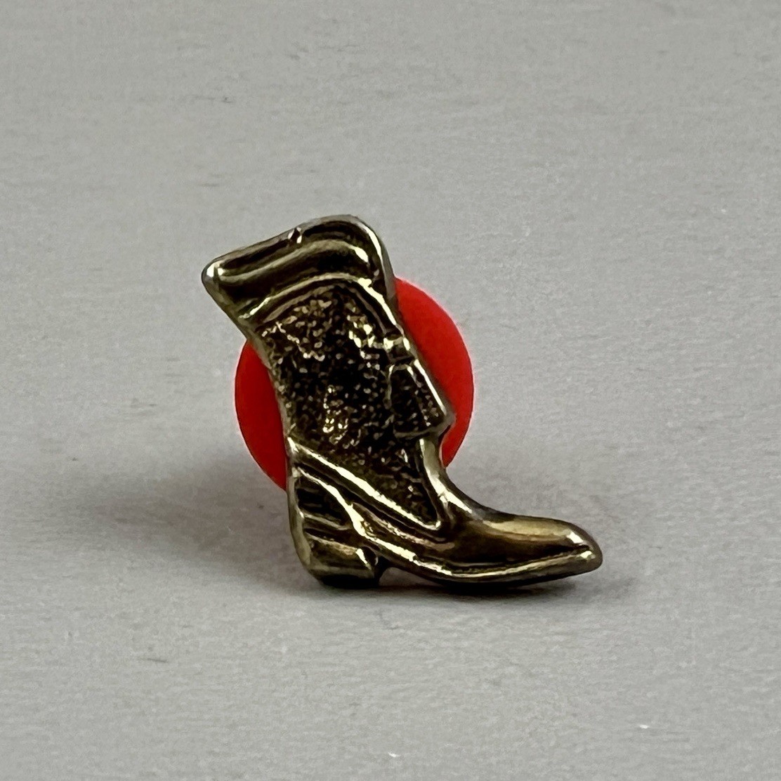 Vintage Cowboy Western Boot Pin Gold Tone Country Lapel Ranch Vintage Cowboy Western Boot Pin Gold Tone Country Lapel Ranch