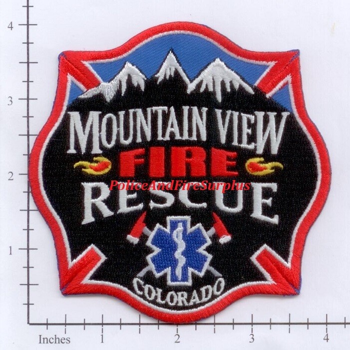 Colorado - Mountain View Fire Rescue CO Fire Dept Patch