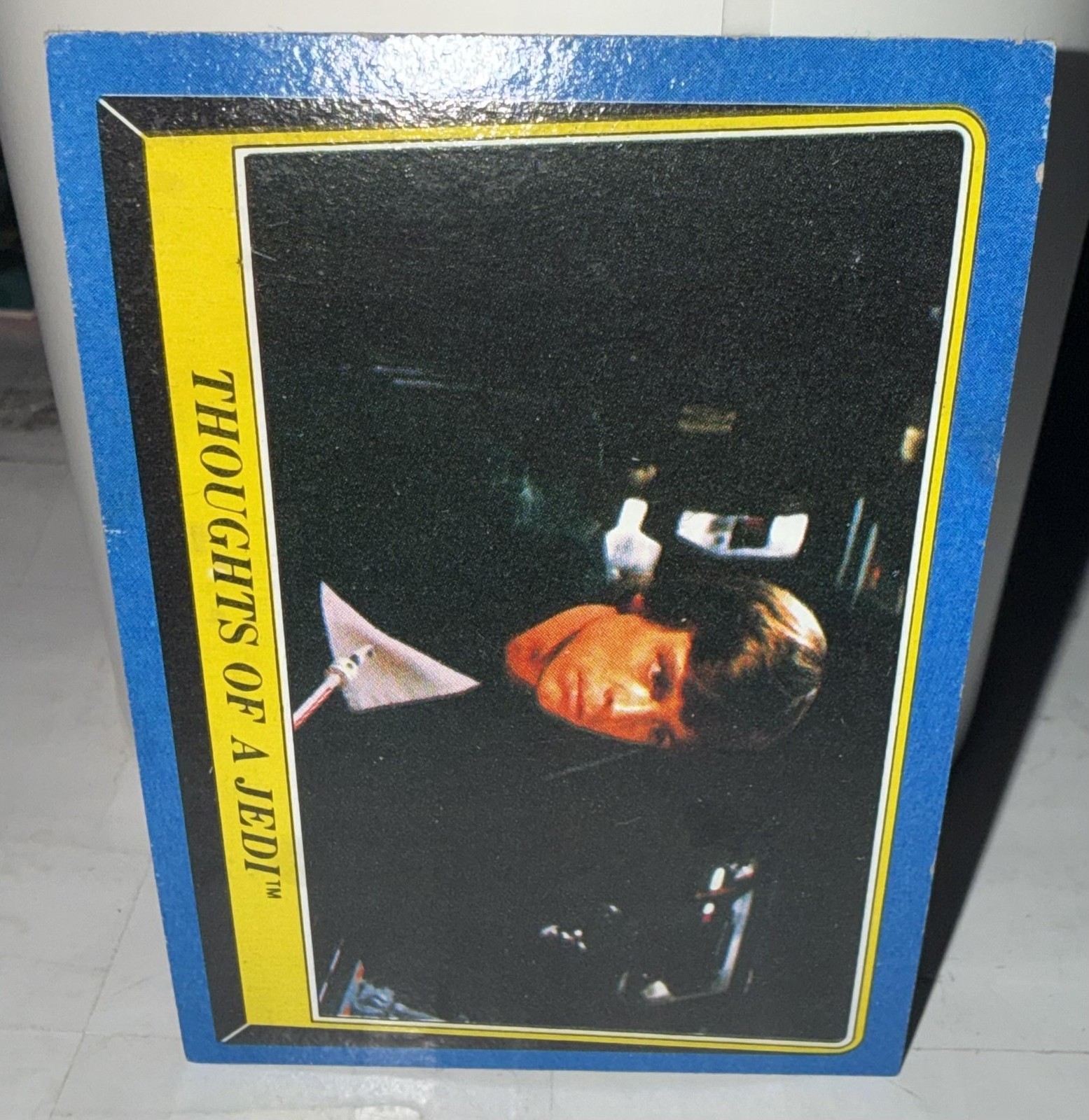 Vintage 1983 Topps Star Wars ROTJ Card 155 Thoughts Of A Jedi Luke Non-Sport