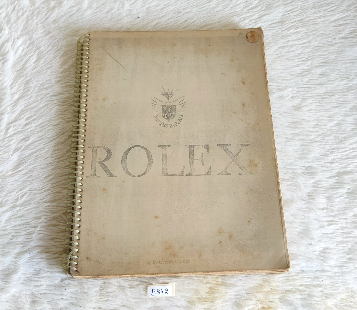 Vintage Rolex Wrist Watches All About Rolex Spiral Book Hong Kong Props B842 Vintage Rolex Wrist Watches All About Rolex Spiral Book Hong Kong Props B842