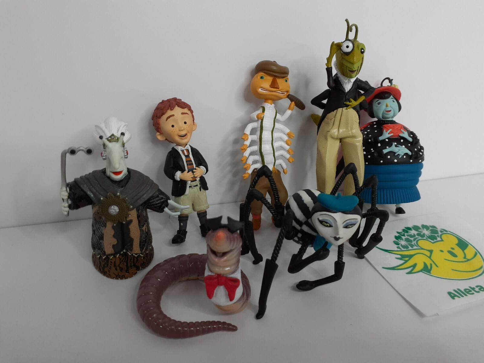 Disney Tim Burton James and The Giant Peach Figure Set of 7 Jun Planning 