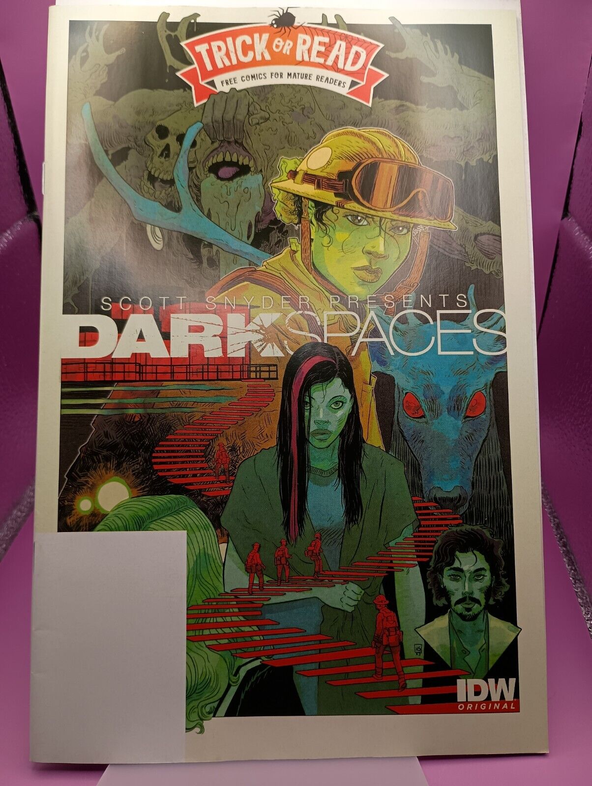 UNSTAMPED 2023 Trick or Read Dark Spaces Promotional Giveaway Comic Book FREE SH