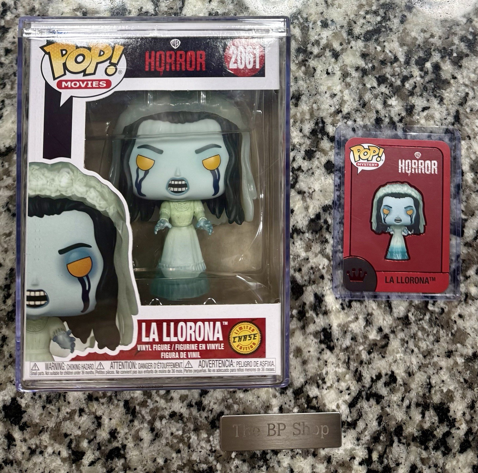 Funko Pop WB Horror La Llorona #2061 Chase 1/72 W/hard Protector