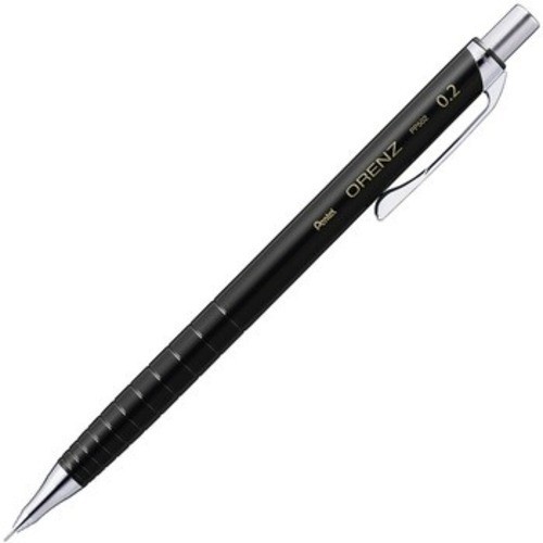 Pentel Mechanical Pencil Orenz 0.2mm Black XPP502-RA Pentel Mechanical Pencil Orenz 0.2mm Black XPP502-RA